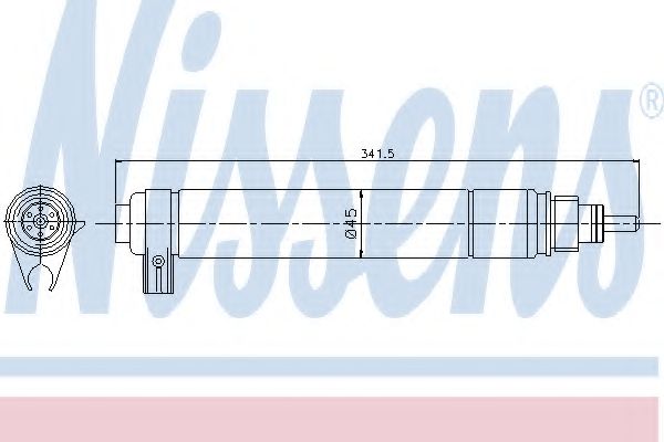 Осушувач кондиціонера NISSENS 95346