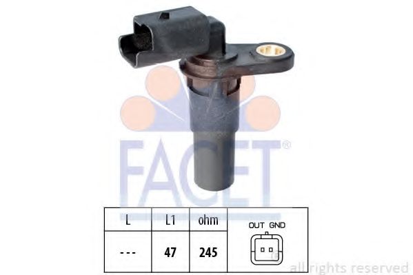 Датчик колінвалу FACET 90536