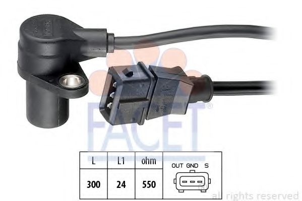 Датчик колінвалу FACET 90272