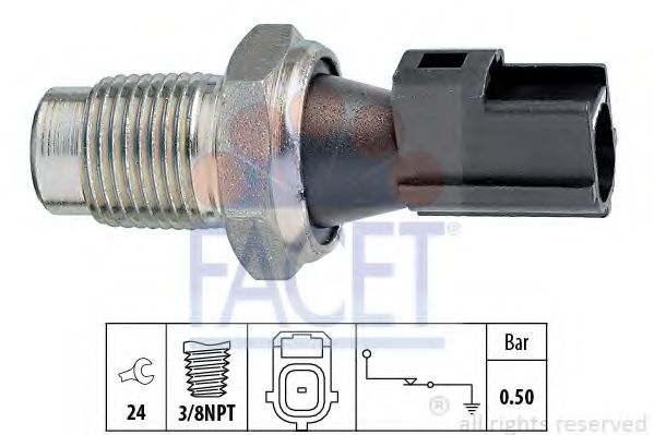 Датчик тиску оливи FACET 70148