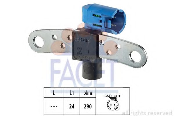 Датчик колінвалу FACET 90543