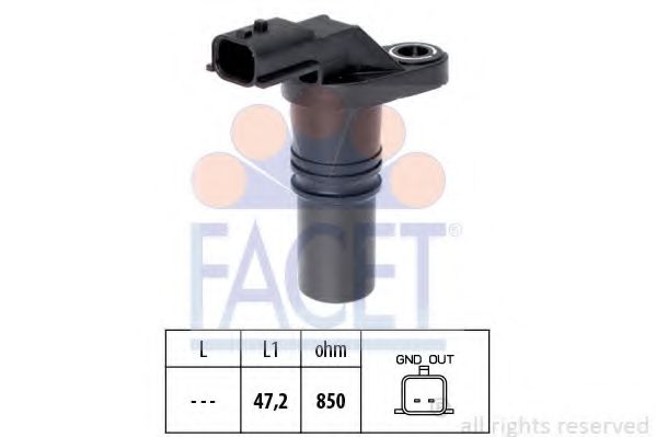 Датчик колінвалу FACET 90645