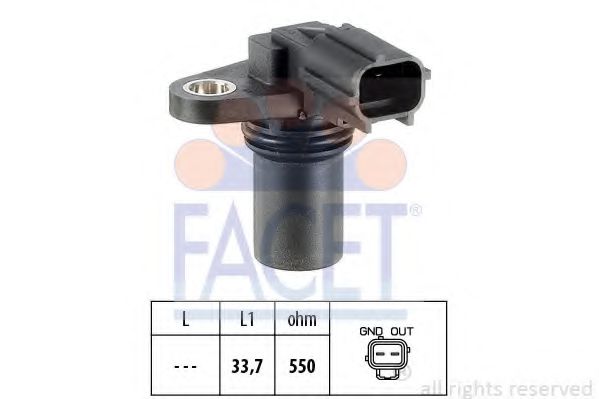Датчик обертів коленвала FACET 90281