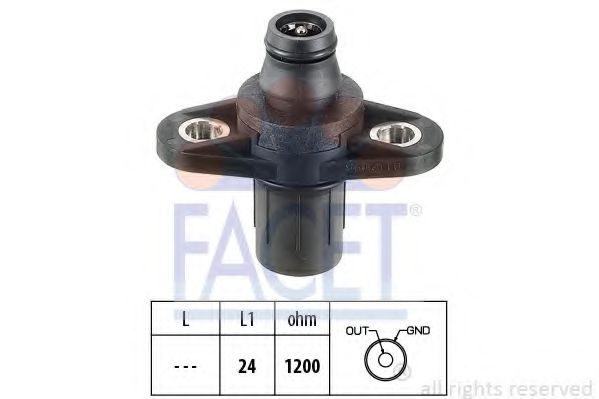 Датчик положення колінчастого вала FACET 90112