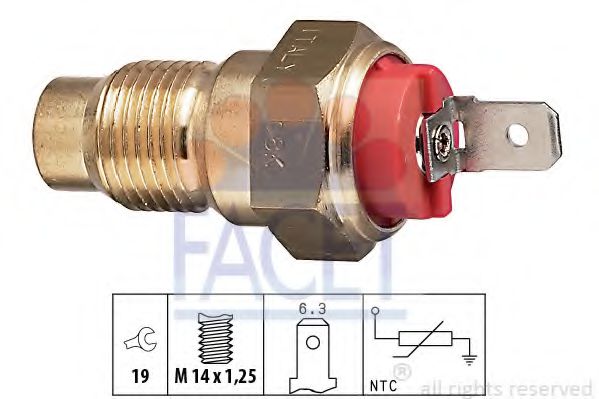 Датчик температури FACET 73203