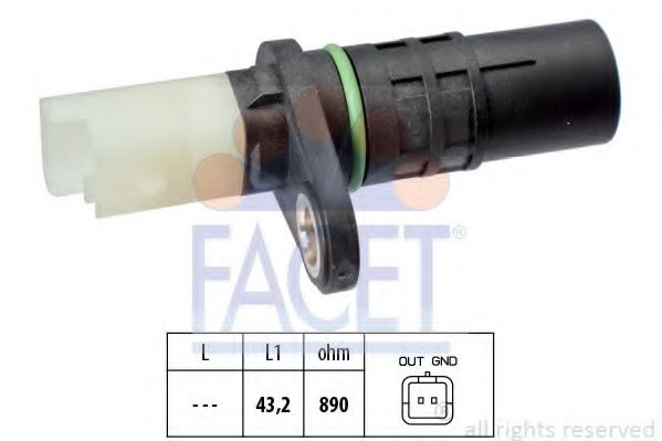 Датчик колінвалу FACET 90555