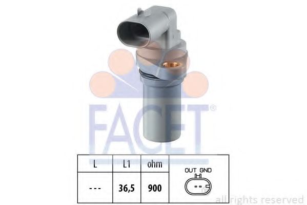 Датчик колінвалу FACET 90440