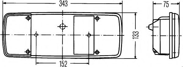 Ліхтар задній HELLA 2VP003567121