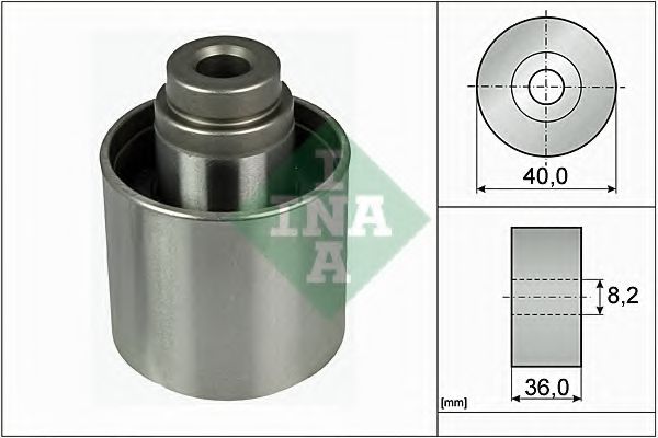 Ролик приводного ременя  INA 532034910