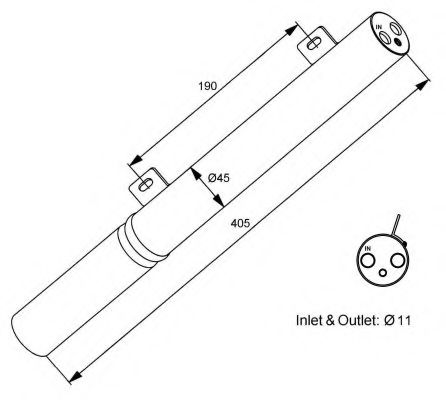Осушувач кондиціонера NRF 33196