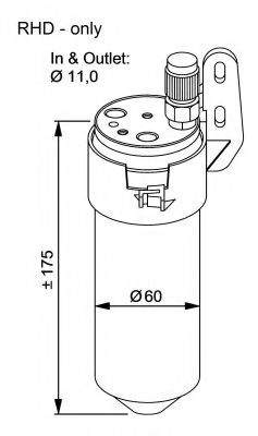 Осушувач кондиціонера NRF 33200