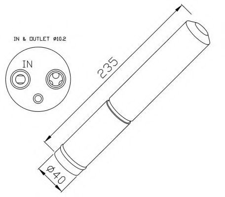 Осушувач кондиціонера NRF 33225