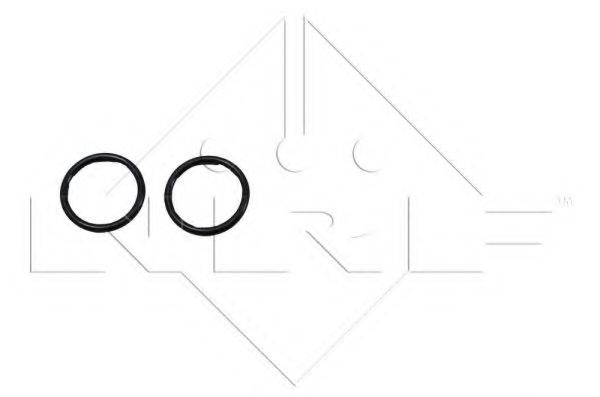 Радіатор опалювача салону NRF 58223
