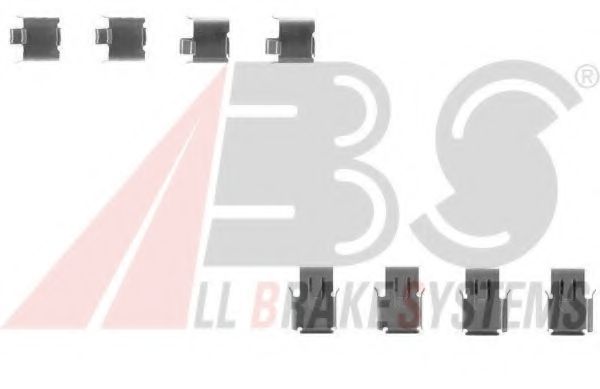 Комплект монтажний гальмівних колодок A.B.S. 1171Q