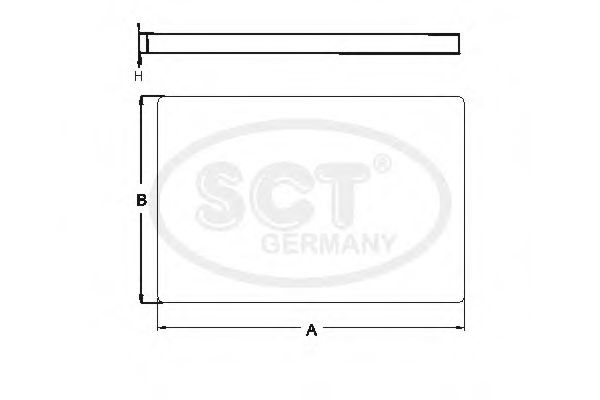 Фільтр салону  SCT GERMANY SA1106