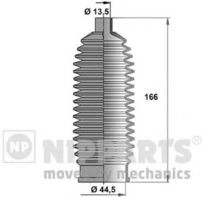 Пильовик рульового механізму NIPPARTS J2841014