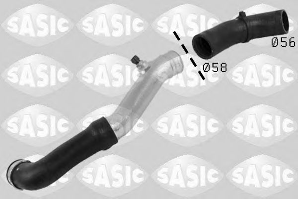 Патрубок інтеркулера SASIC 3356024