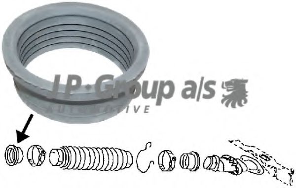 Трубка JP GROUP 8123550100