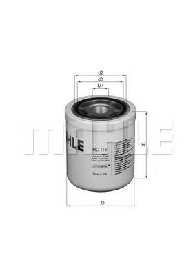 Фільтр АКПП MAHLE HC113