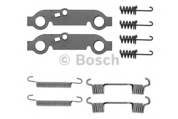 Комплект монтажний гальмівних колодок BOSCH 1987475076