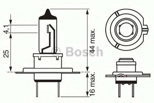 Автолампа BOSCH 1987302471