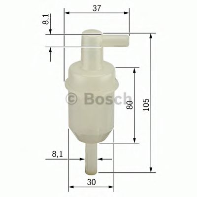 Паливний фільтр  BOSCH 0450904077