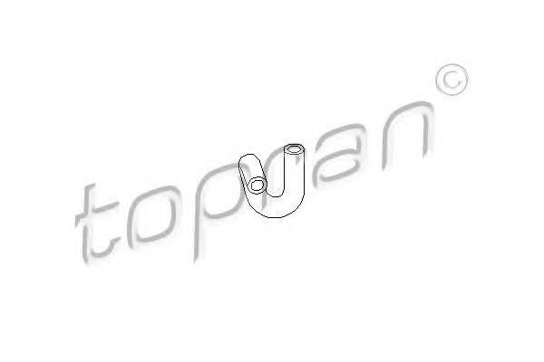 Патрубок системи охолодження TOP 107304