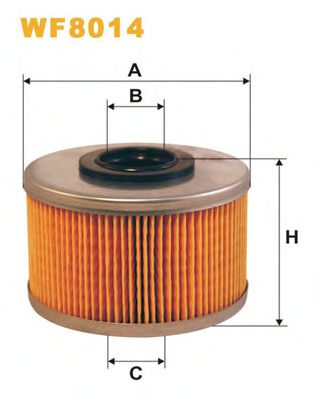 Паливний фільтр  WIX FILTERS WF8014