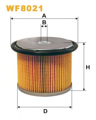 Паливний фільтр  WIX FILTERS WF8021