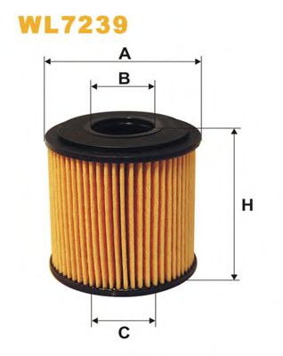 Фільтр масляний WIX FILTERS WL7239