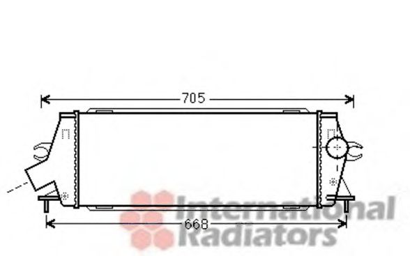 Інтеркулер VAN WEZEL 43004456