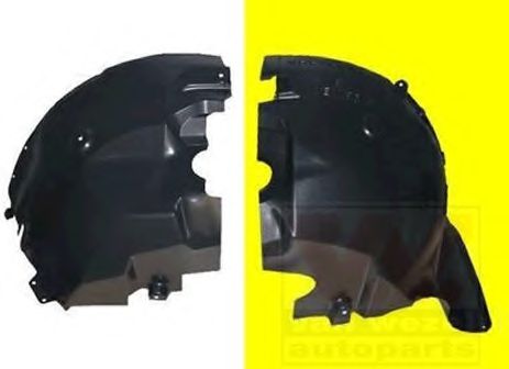 Підкрилок пер. лів.  VAN WEZEL 3077435