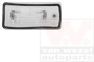 Ліхтар підсвітки номерного знаку VAN WEZEL 0325919