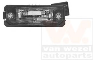 Ліхтар підсвітки номерного знаку VAN WEZEL 5894920