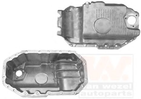 Піддон масляний картера двигуна  VAN WEZEL 5888077