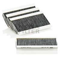 Фільтр салону з активованим вугіллям MANN-FILTER CUK220084