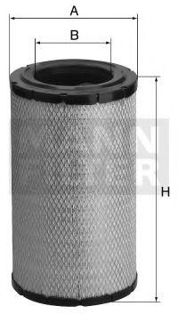 Повітряний фільтр MANN-FILTER C27040