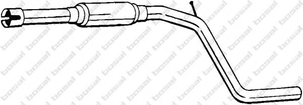 Глушник середня частина  BOSAL 281957