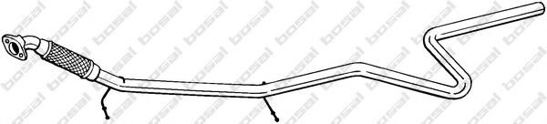 Глушник, передня частина BOSAL 965129