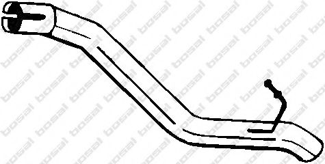 Труба вихлопна BOSAL 823419