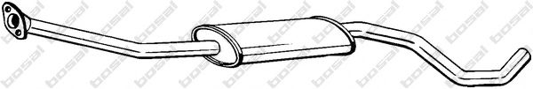 Глушник передня частина BOSAL 284925