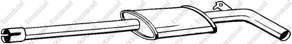 Глушник передній BOSAL 278911