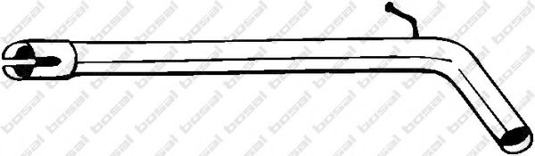 Глушник, середня частина BOSAL 801483
