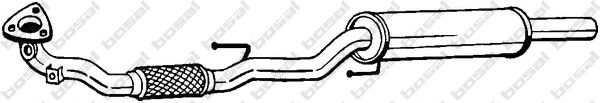 Резонатор BOSAL 281483