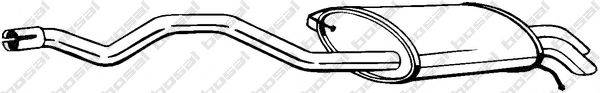 Глушник задня частина BOSAL 286489