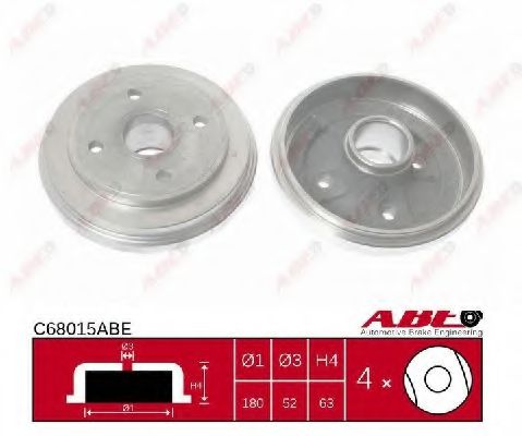 Гальмівний барабан ABE C68015ABE