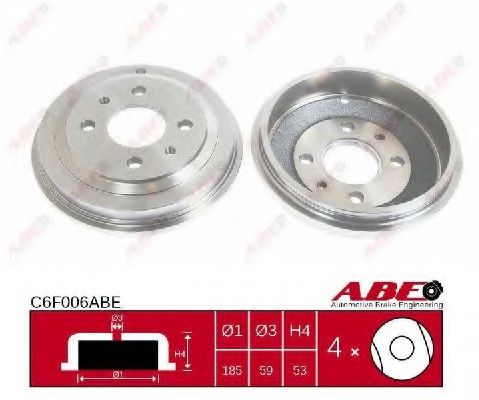 Гальмівний барабан ABE C6F006ABE