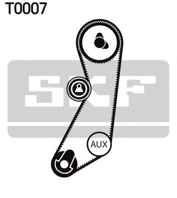 Комплект ГРМ (ремінь + ролик)  SKF VKMA06300