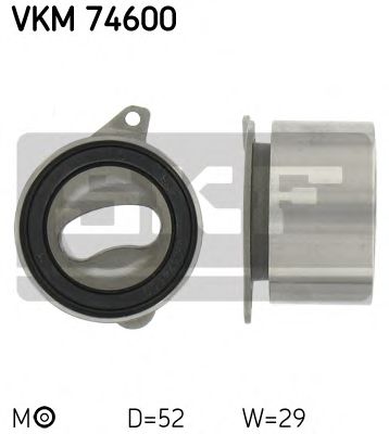 Натяжний ролик ременя ГРМ  SKF VKM74600