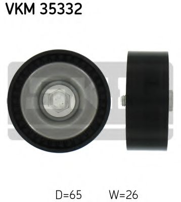 Ведучий ролик поліклінового ременя  SKF VKM35332